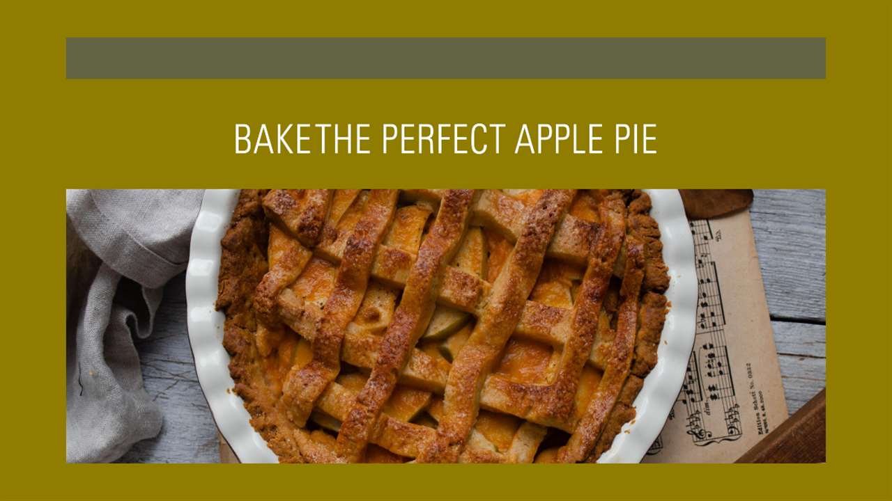 Mccalls Apple Pie Recipe